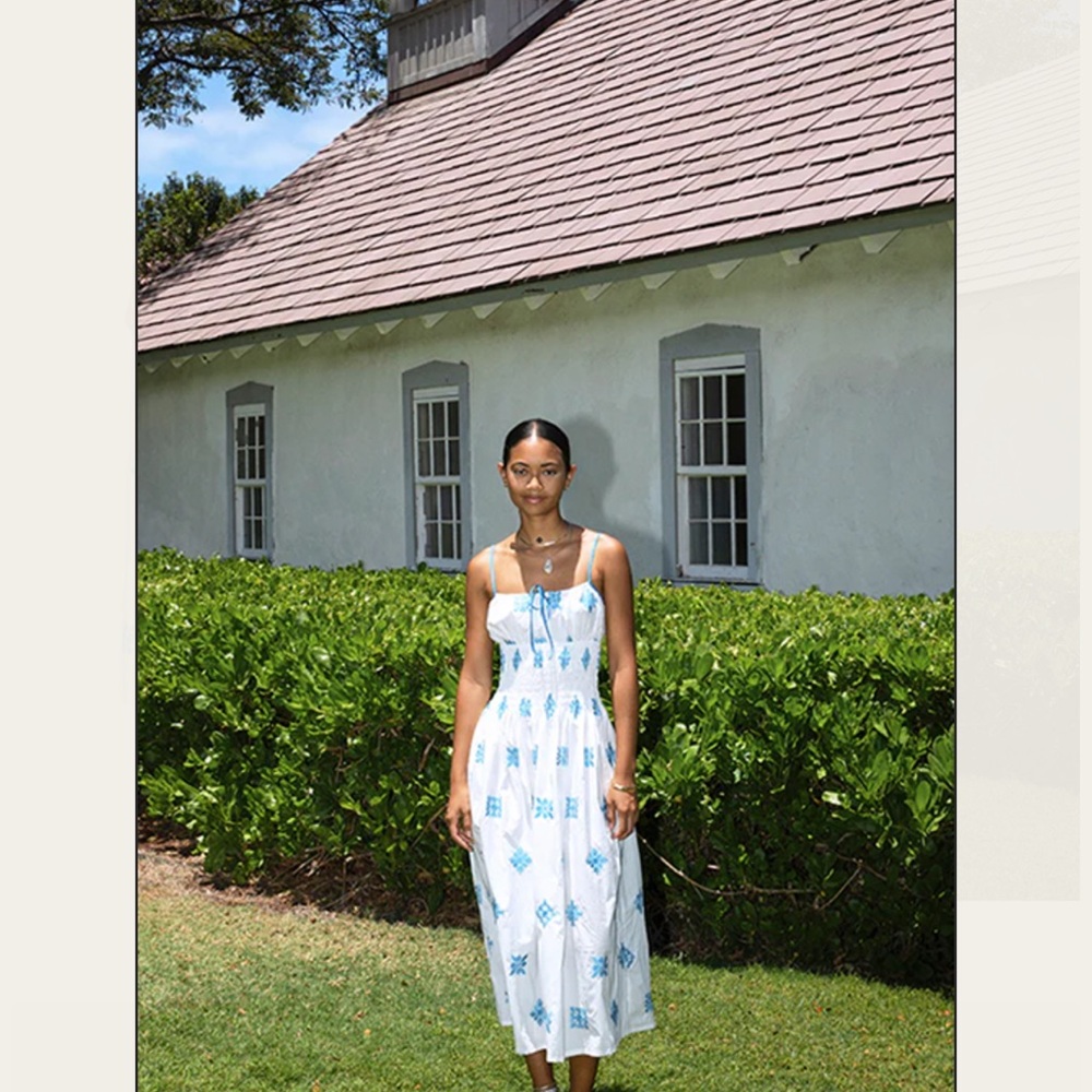 Ciao Lucia Barbara Poplin Dress